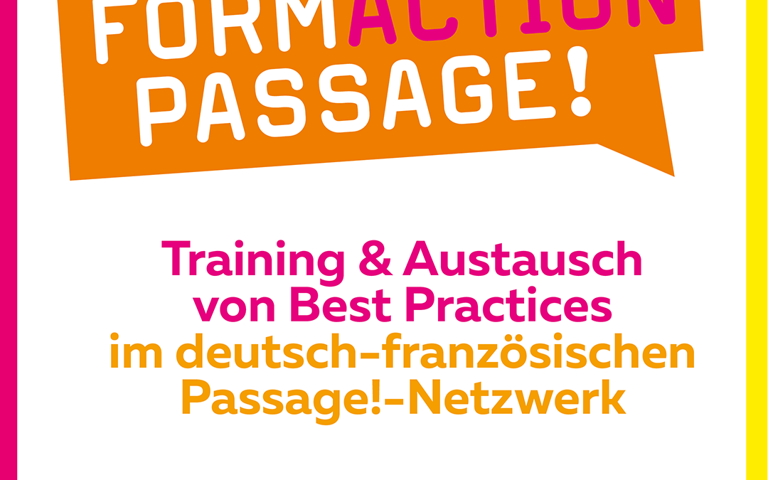 Training & Austausch von Best Practices für Mitglieder des Passage!-Netzwerks