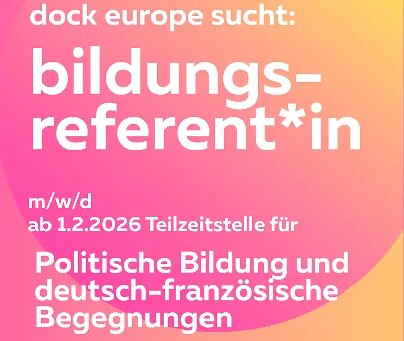 Bildungsreferent*in gesucht